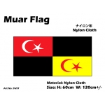 9697 60x120cm Muar Flag - Nylon Cloth